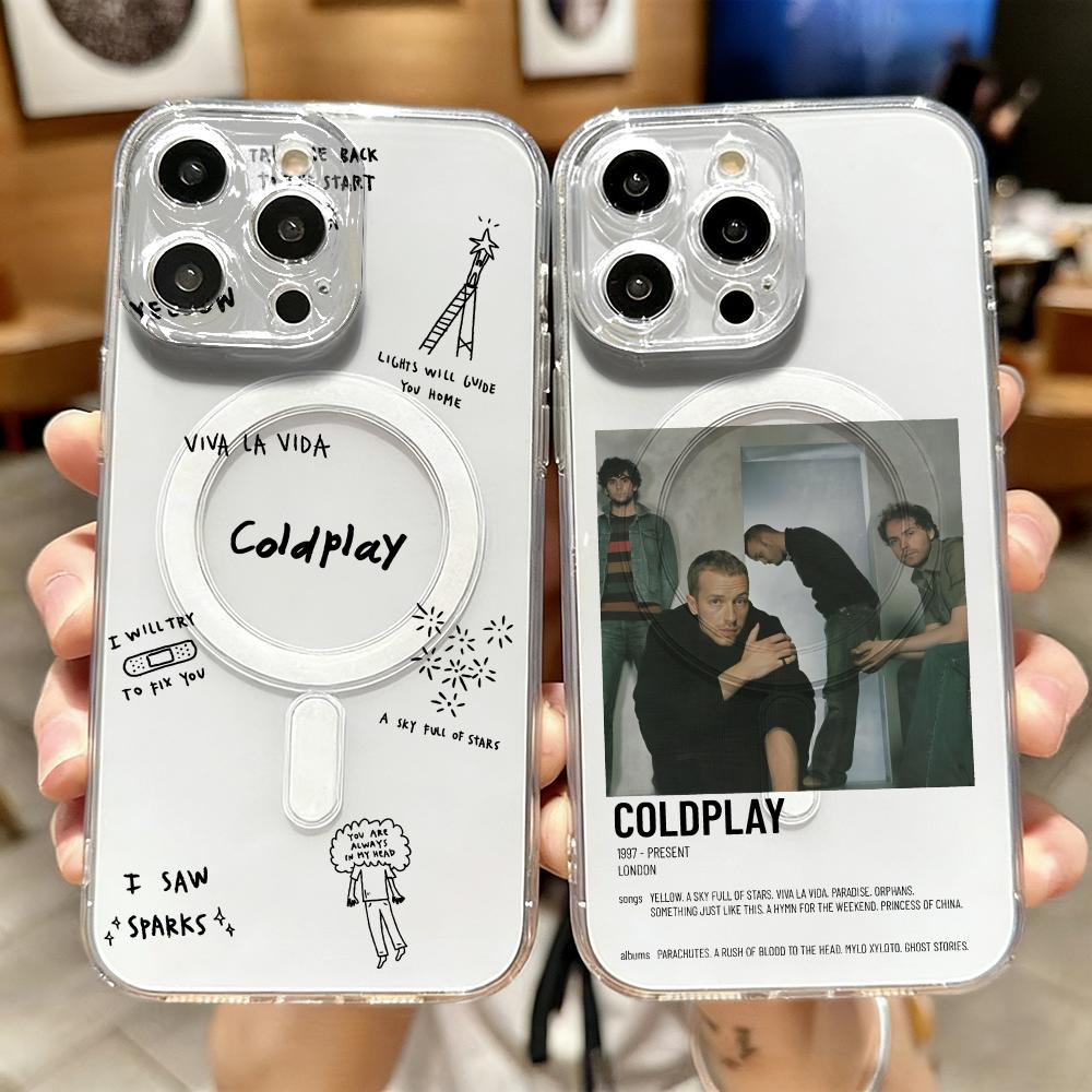 Magnetic Phone Case - Custodia per telefono C-Coldplay Rapper Cool