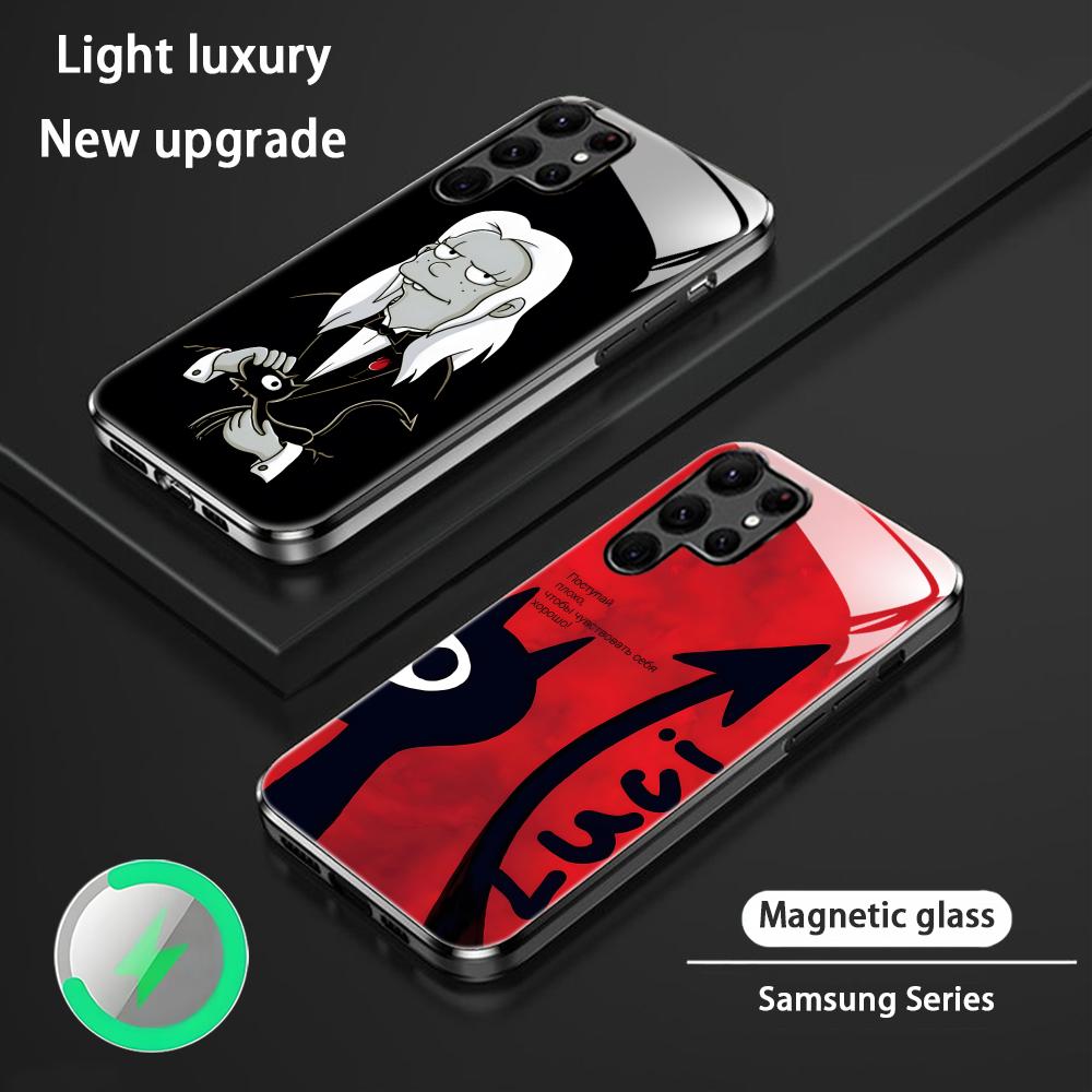 Magnetic Phone Case - Custodia magnetica in vetro Luci Disenchantment