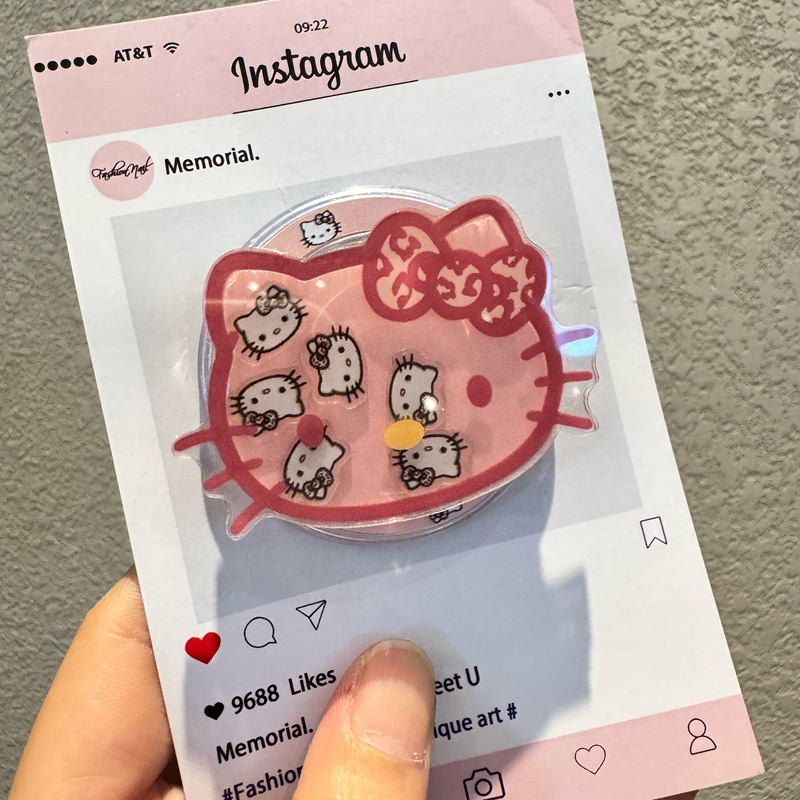 Phone Accessories Ring Holder - Supporto Anello per Telefono Hello Kitty