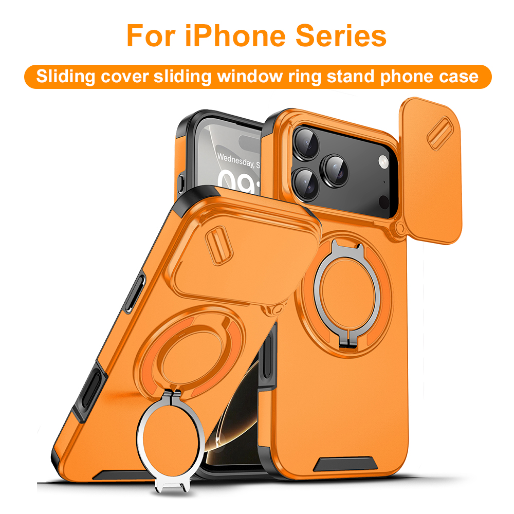 Phone Accessories Ring Holder - Custodia con Anello Magnetico e Supporto
