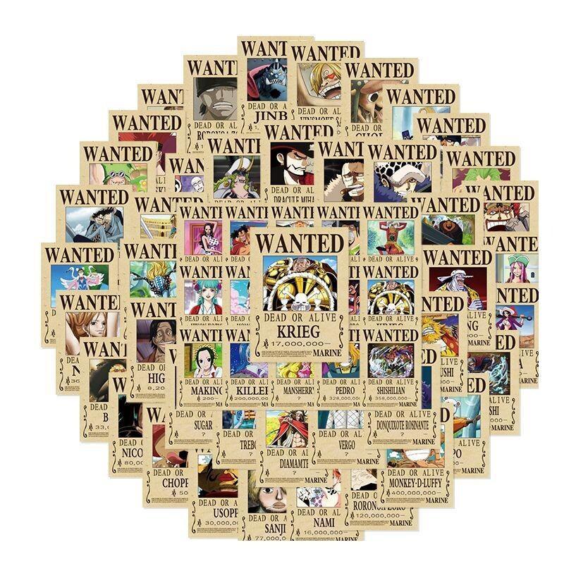 Phone Accessories Poster - Adesivi One Piece 140 Pezzi, Poster