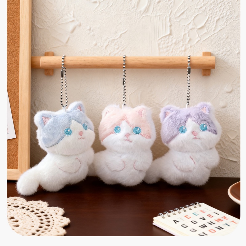 Phone Accessories China - Portachiavi in peluche a forma di