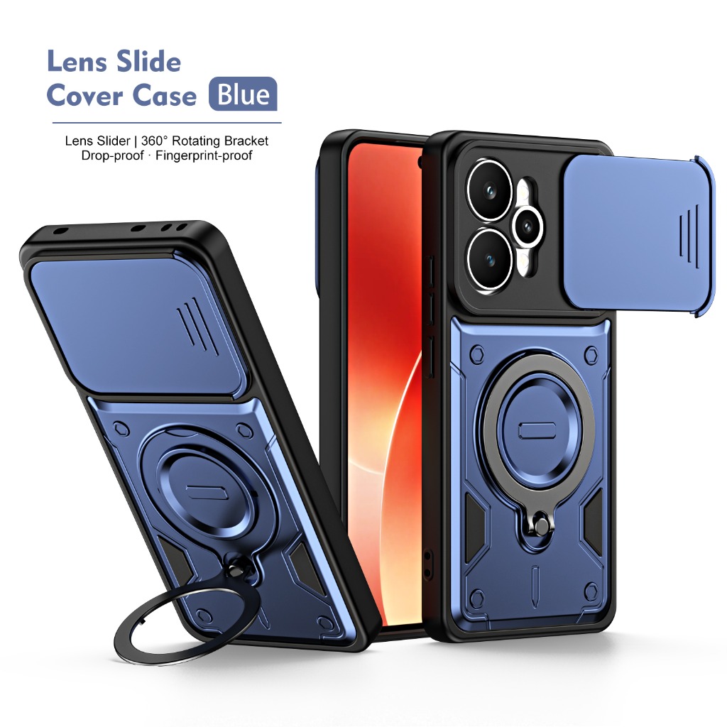 Phone Accessories Ring Holder - Custodia Protettiva Antiurto per Telefono con