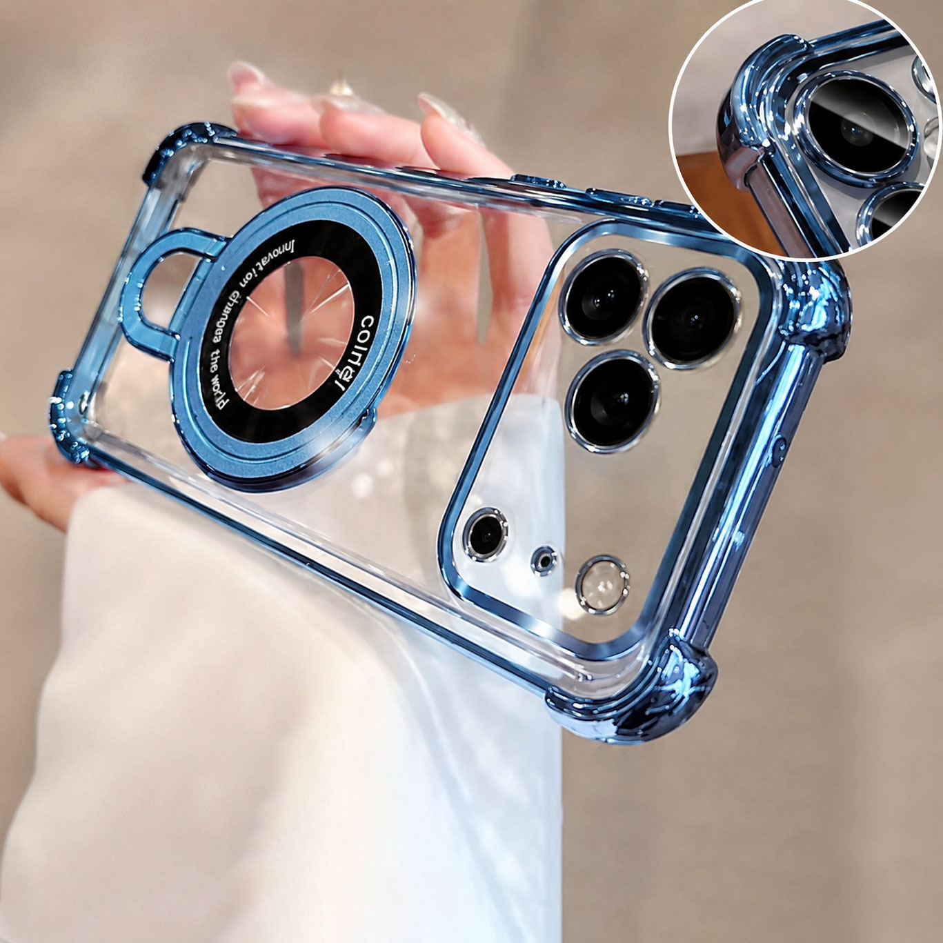 Custodia per telefono di lusso - Phone Accessories Ring Holder recensione e prezzo