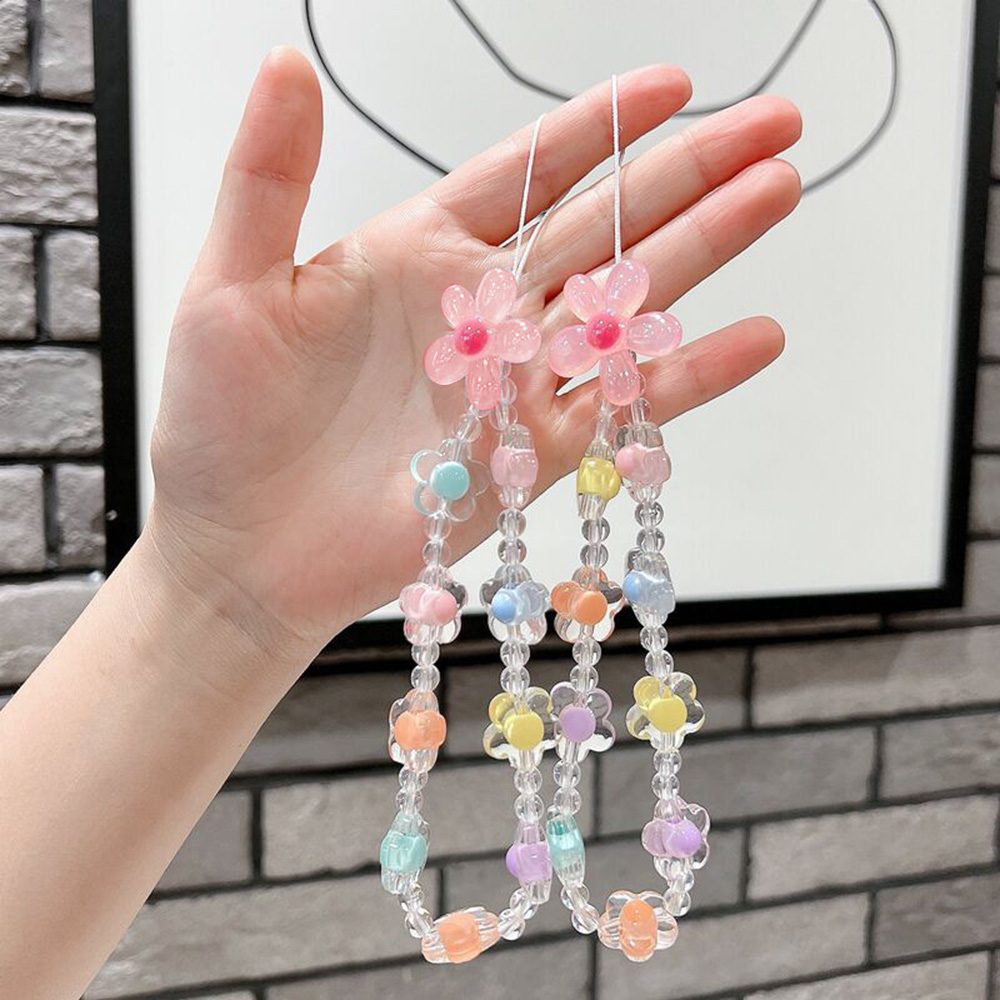 Perline colorate di fiori di s - Phone Accessories Keychain recensione e prezzo