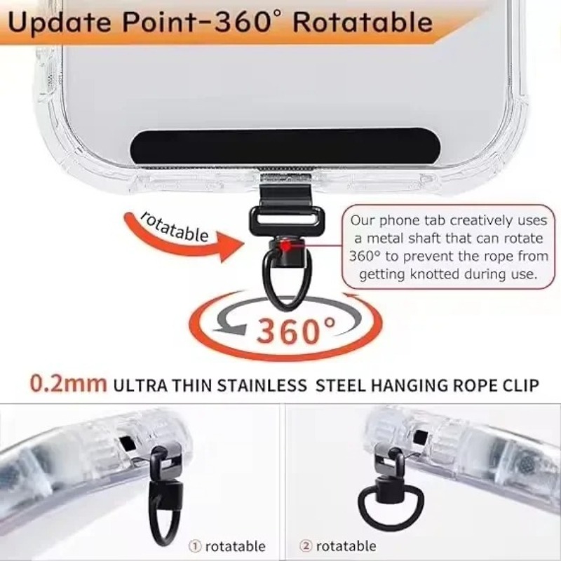 Clip per Cordino Telefono Rota - Phone Accessories Ring Holder recensione e prezzo