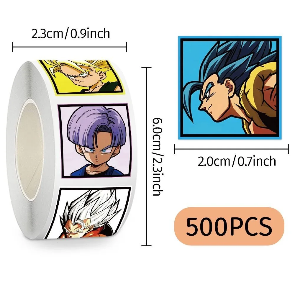 500 Adesivi Dragon Ball - Deco - Phone Accessories Poster recensione e prezzo