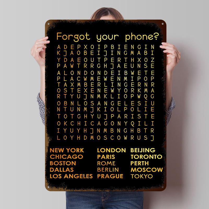 Poster in Latta 'Forgot Your P - Phone Accessories Poster recensione e prezzo
